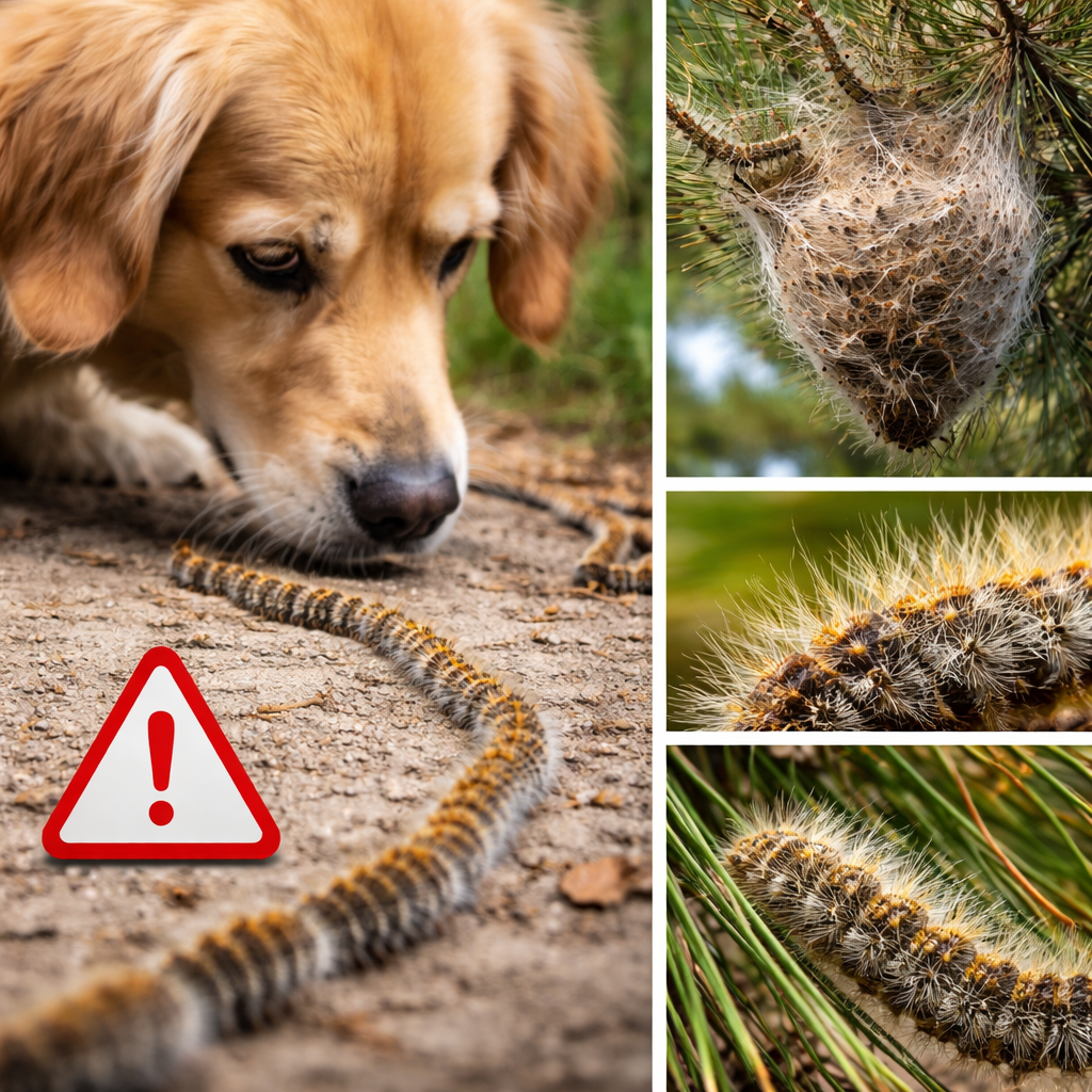 Chenilles processionnaires : Comment protéger son chien ?