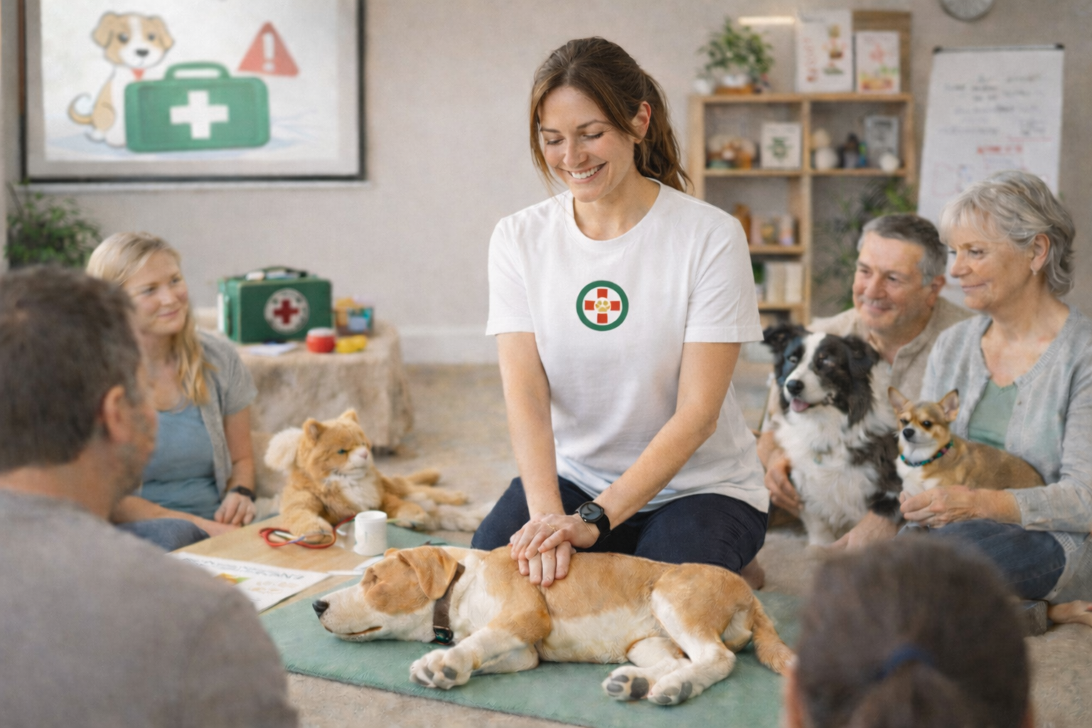 Formation massage cardiaque chien & chat Nord-Pas-de-Calais