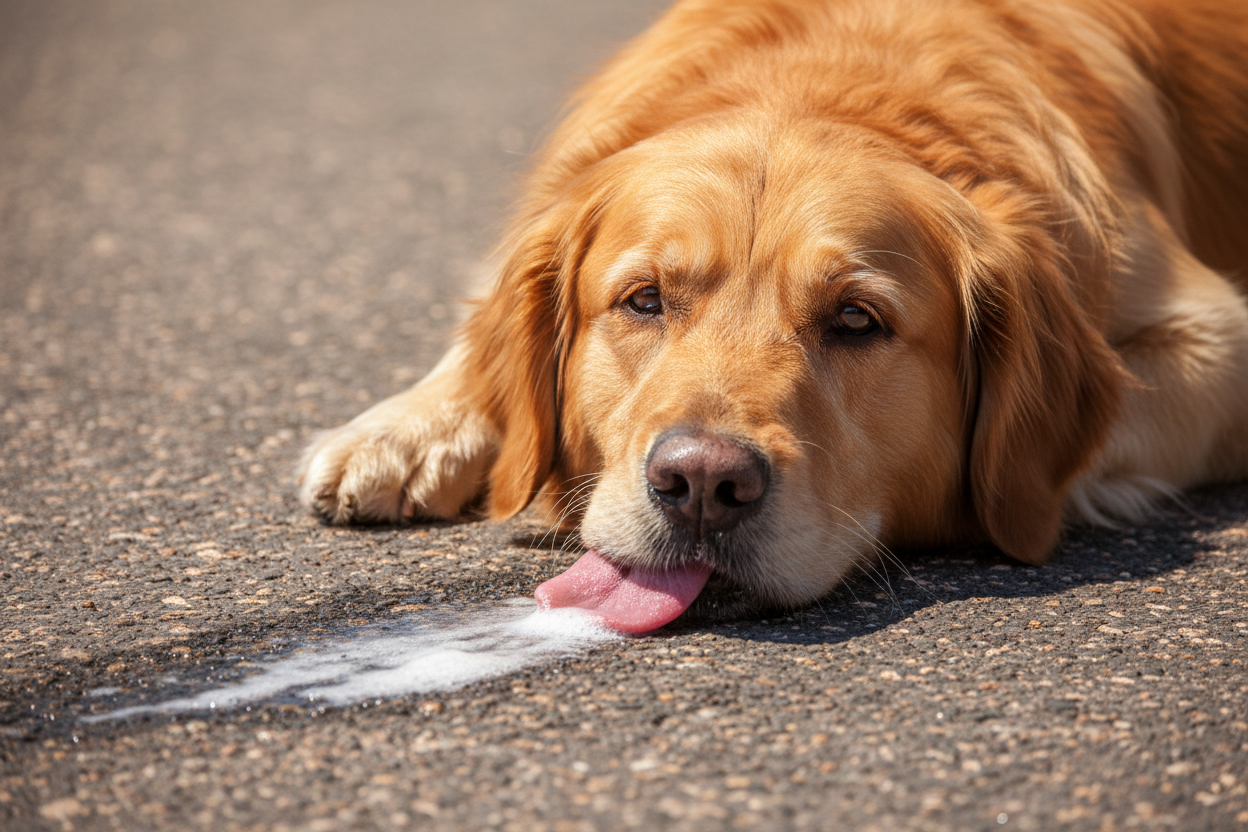 Coup de chaleur chien symptômes. Découvrez notre formation dans Nord-Pas-De-Calais