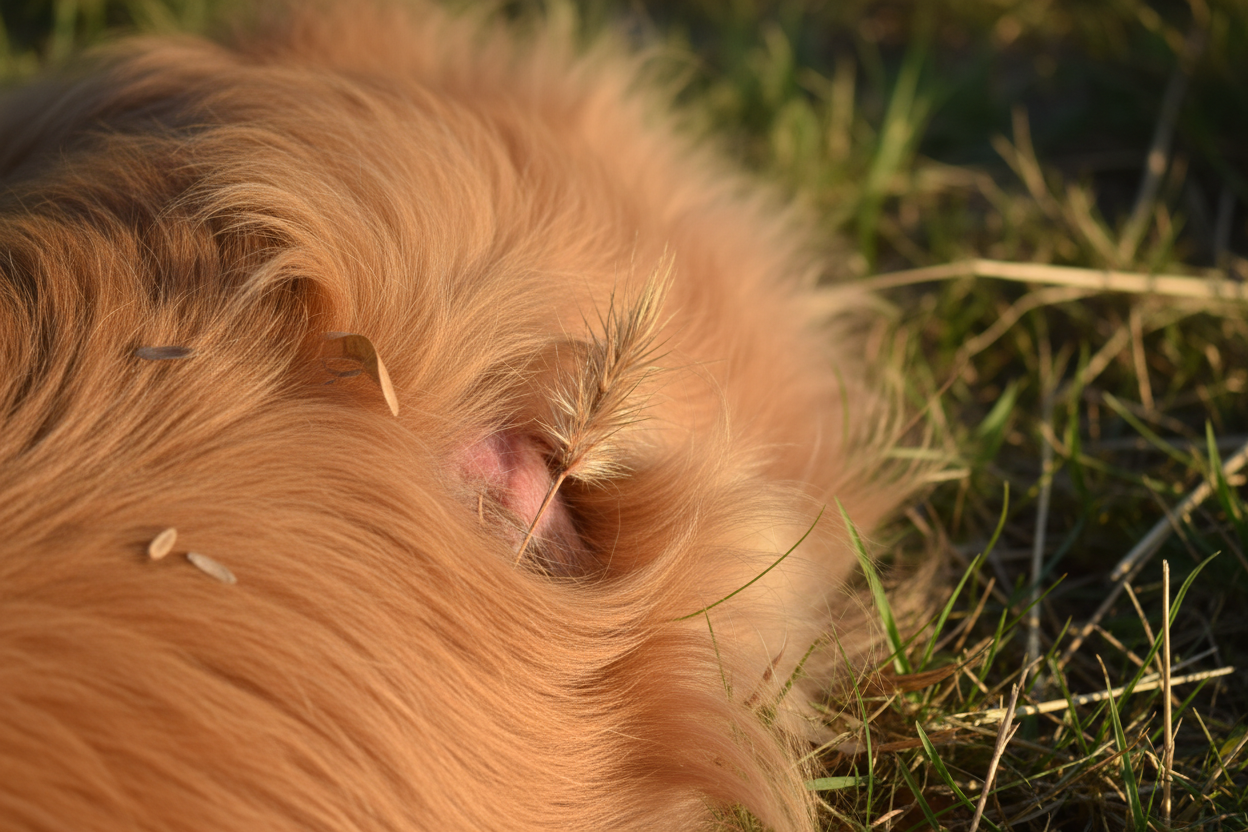 Comment savoir si mon chien à un épillet ? Nez, patte, œil & coussinet